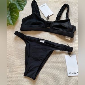 Vitamin A Bikini Set Size XS Color Black